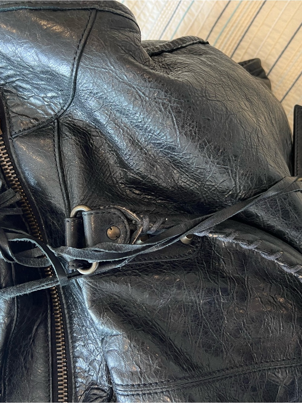 Balenciaga Black Weekender Bag RARE! - Picture 8 of 15